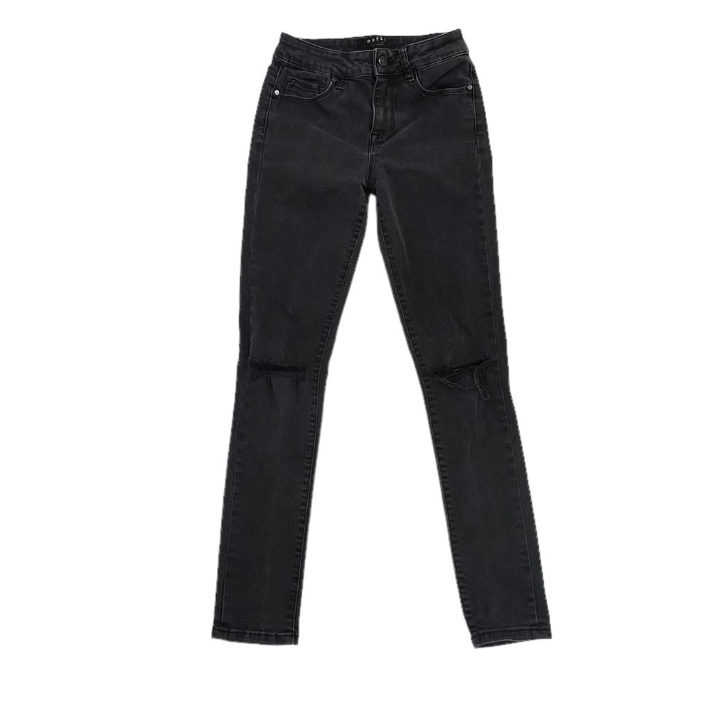 DSTLD Black Distressed Skinny Jeans Size 27 Women’s